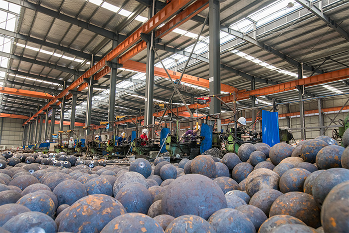 万源网架配件车间